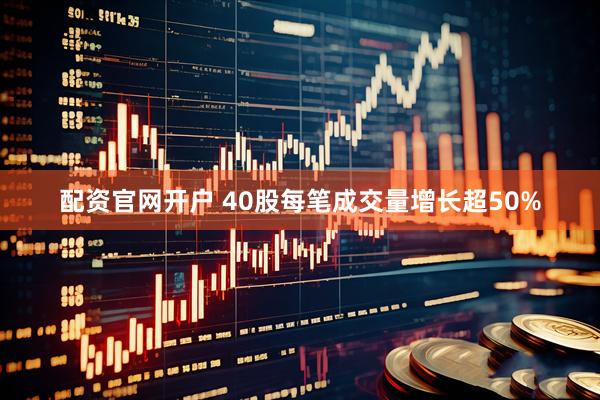 配资官网开户 40股每笔成交量增长超50%
